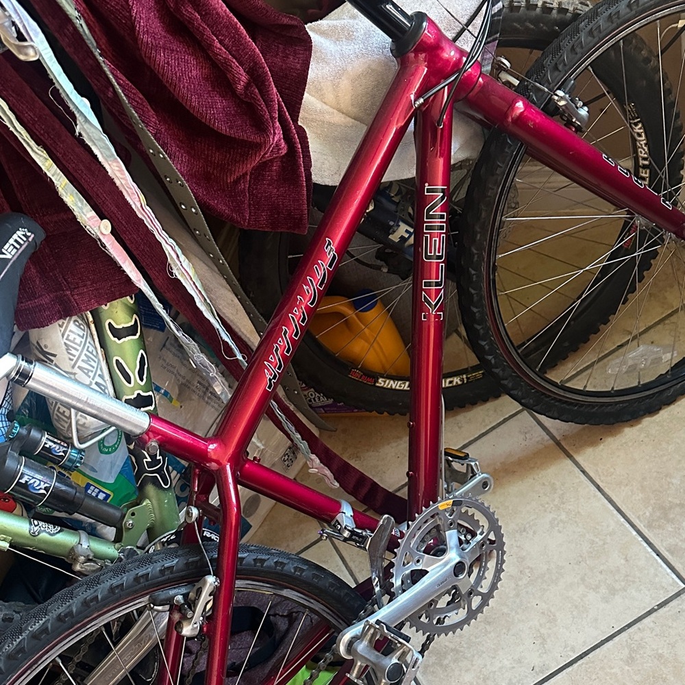 Attitude Red Bicycle